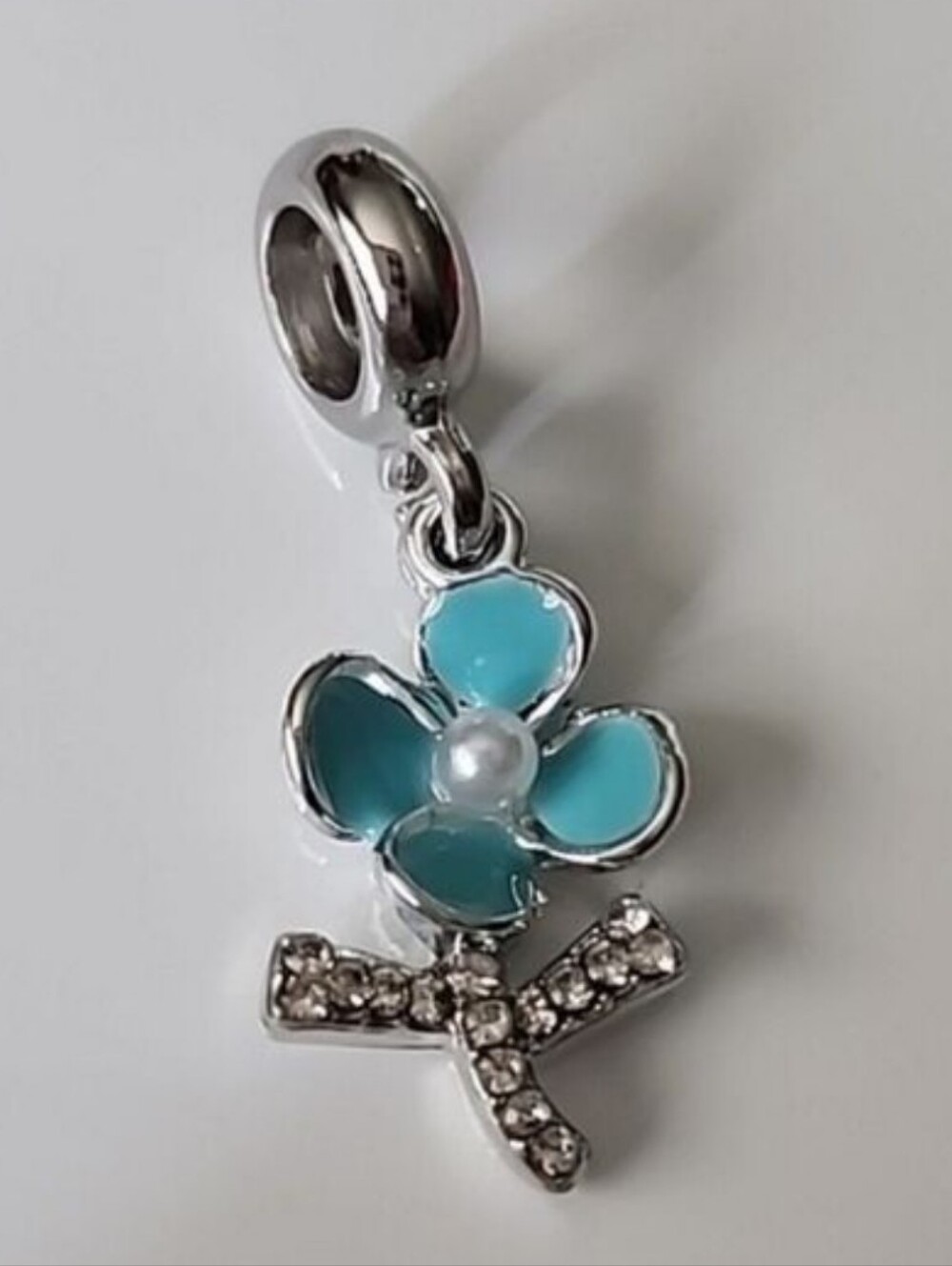 Premium FLOWER Charm Fits Pandora and other European Systems or Pendant